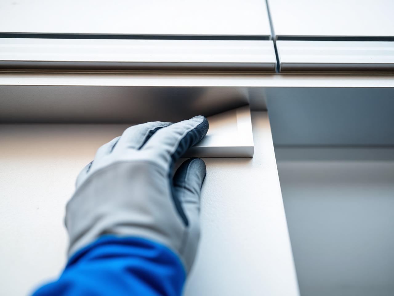 Control de calidad de malla de fibra de vidrio en fábrica